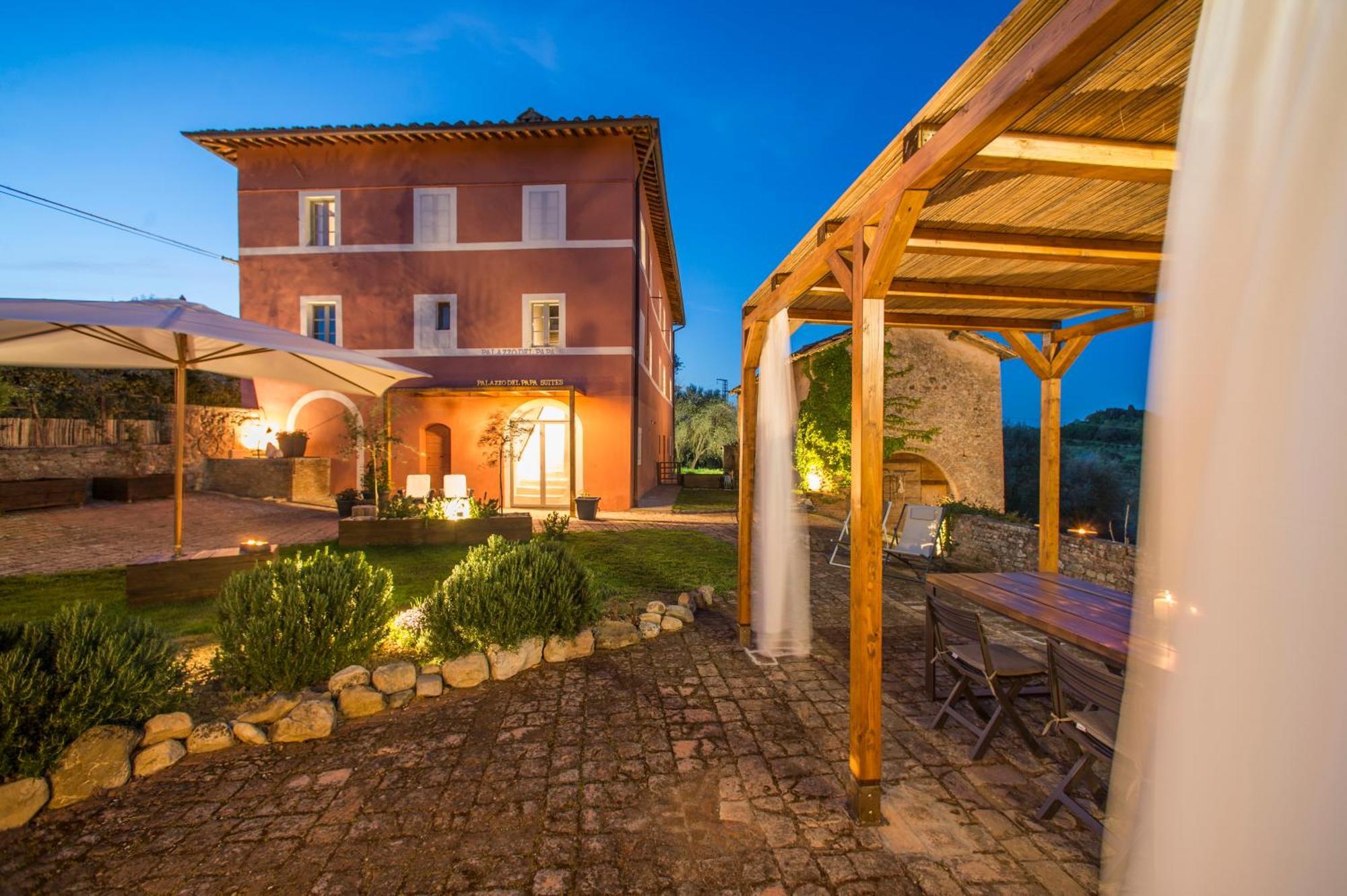 Palazzo Del Papa Country Suites Siena Eksteriør bilde